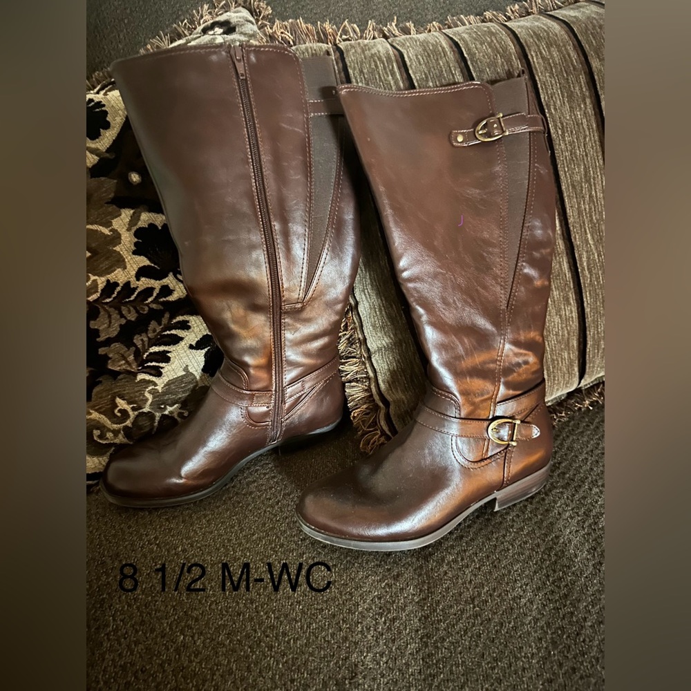 Kim Rogers Boots 8 1/2 M-Wide Calf